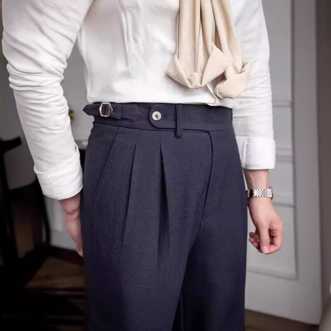 Samuel - Old Money Naples Midja Trousers